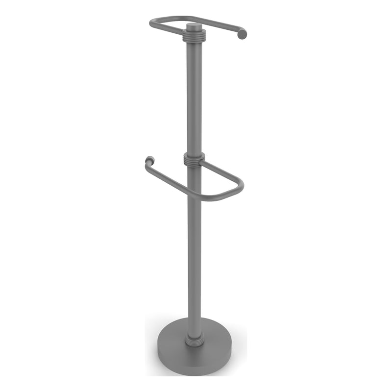 Freestanding Two Roll Toilet Tissue Stand