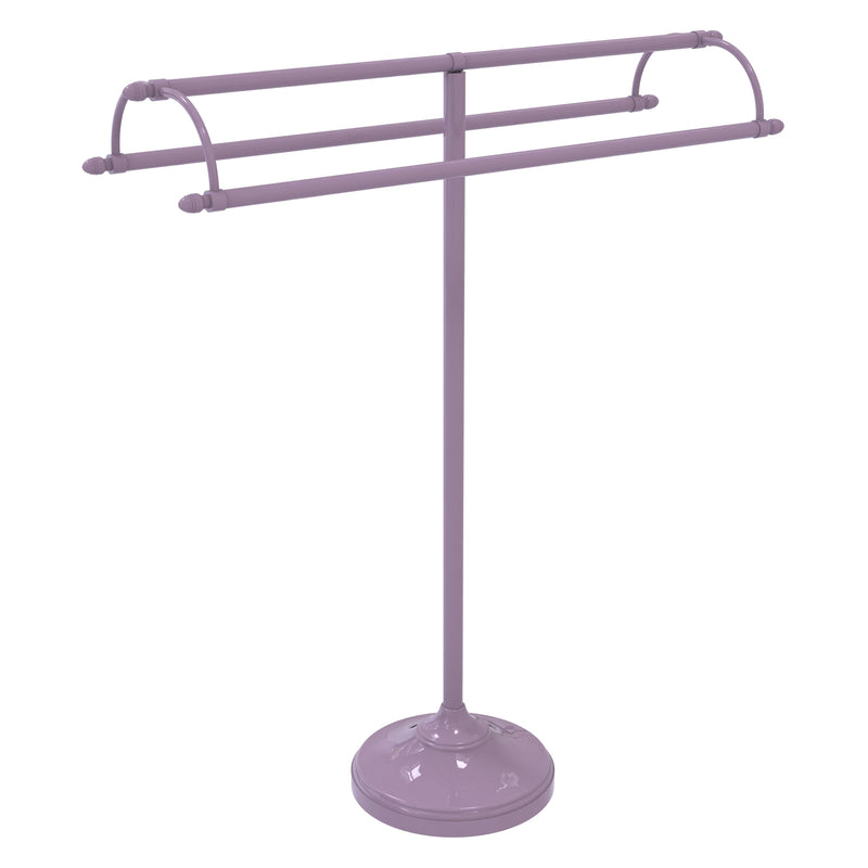 Freestanding Double Arm Towel Valet