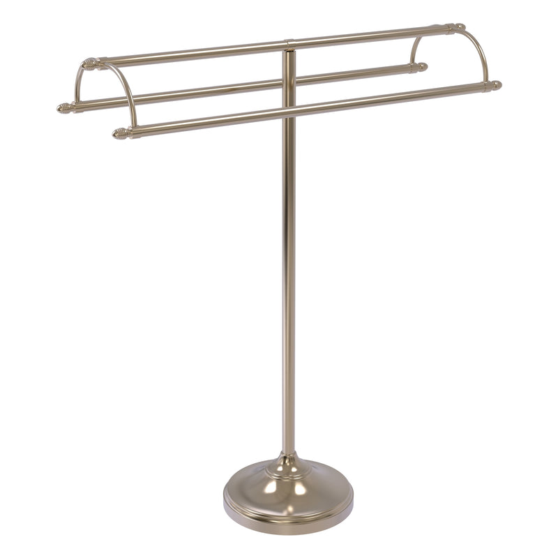 Freestanding Double Arm Towel Valet