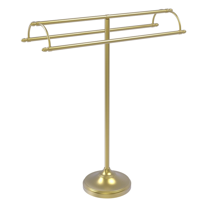 Freestanding Double Arm Towel Valet