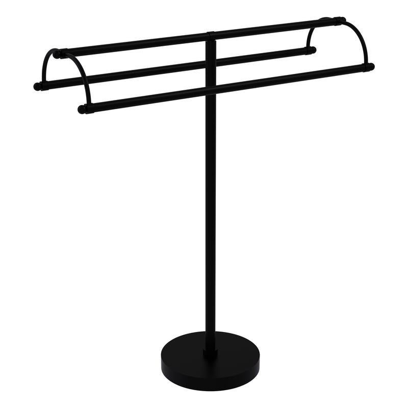 Freestanding Double Arm Towel Valet