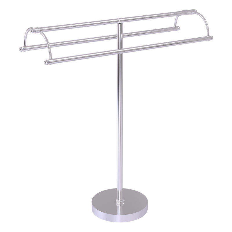 Freestanding Double Arm Towel Valet