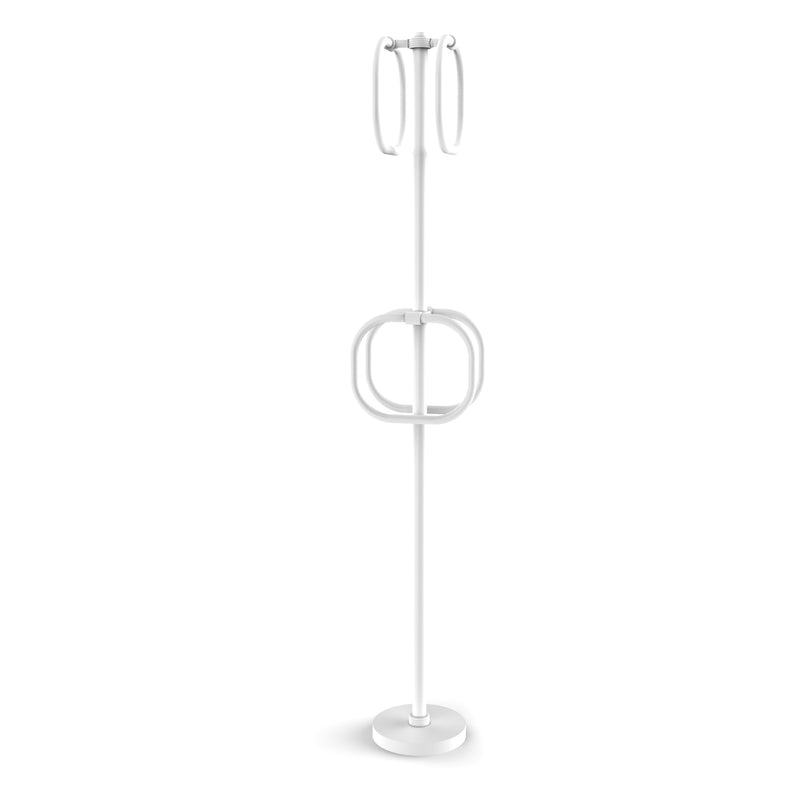 Towel Stand with 4 Integrated Towel Rings