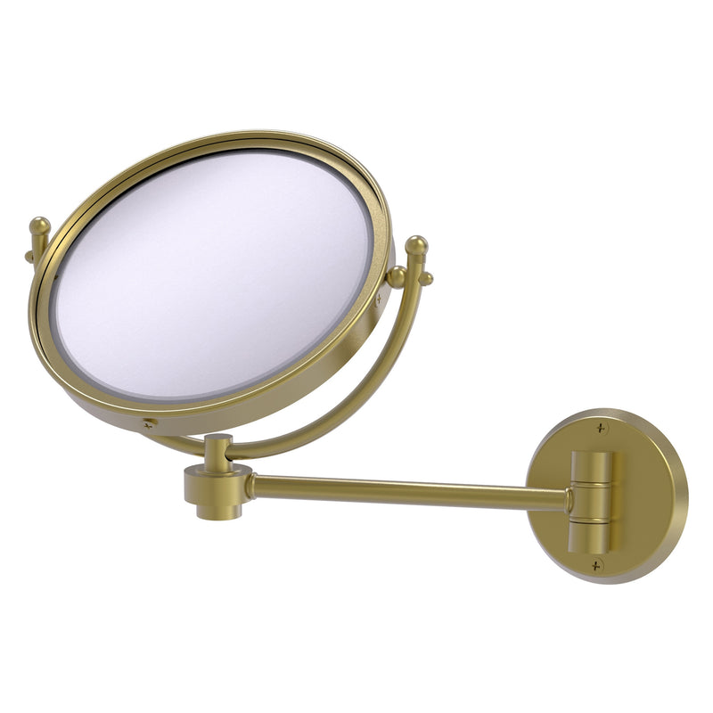 8 Inch Wall Mounted Make-Up Mirror with Smooth Accents