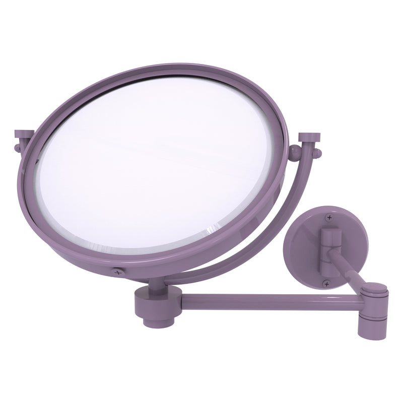 8 Inch Wall Mounted Extending Make-Up Mirror with Smooth Accents