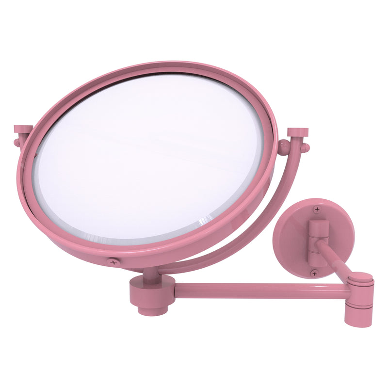 8 Inch Wall Mounted Extending Make-Up Mirror with Smooth Accents