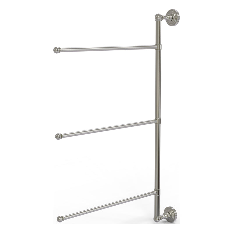 3 Swing Arm Vertical 28 Inch Towel Bar