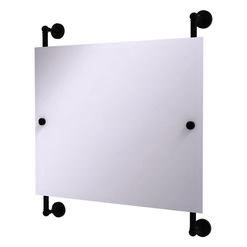 Waverly Place Landscape Rectangular Frameless Rail Mounted Mirror