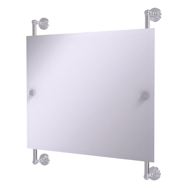 Waverly Place Landscape Rectangular Frameless Rail Mounted Mirror