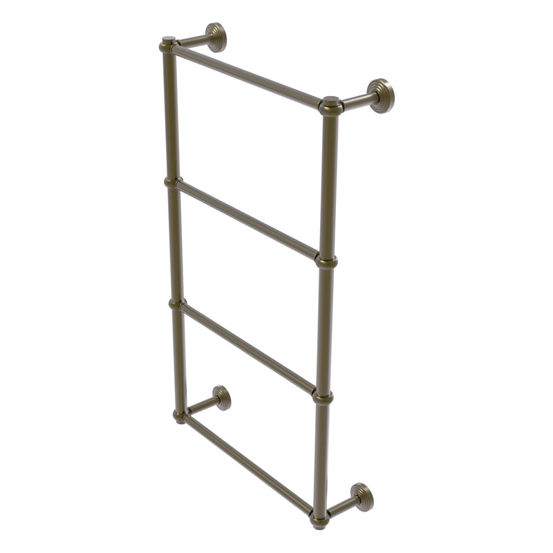 Waverly Place Collection 4 Tier Ladder Towel Bar with Twisted Accents