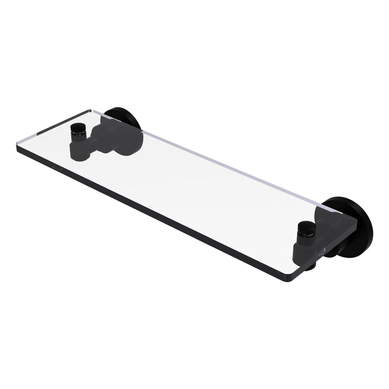 Washington Square Collection Glass Vanity Shelf with Beveled Edges