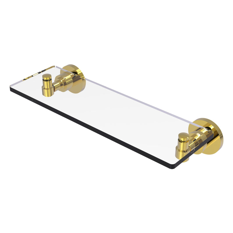 Washington Square Collection Glass Vanity Shelf with Beveled Edges