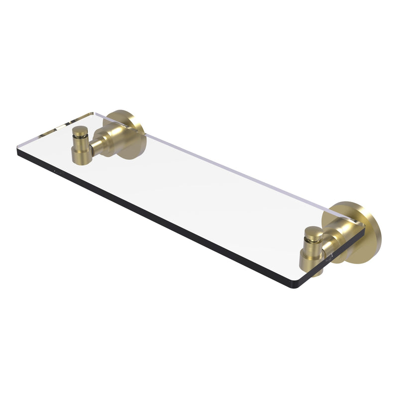 Washington Square Collection Glass Vanity Shelf with Beveled Edges